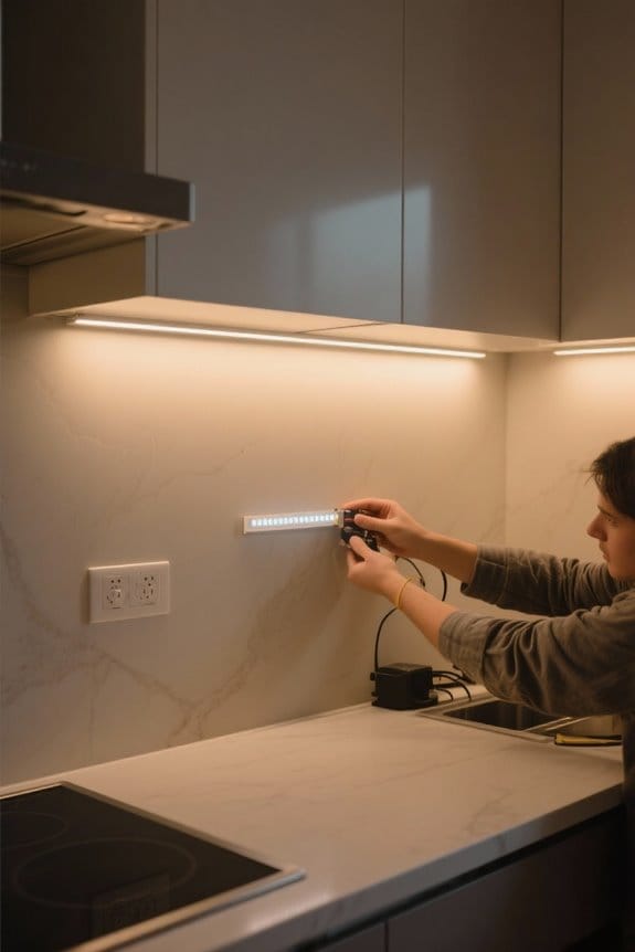 testing led strip functionality