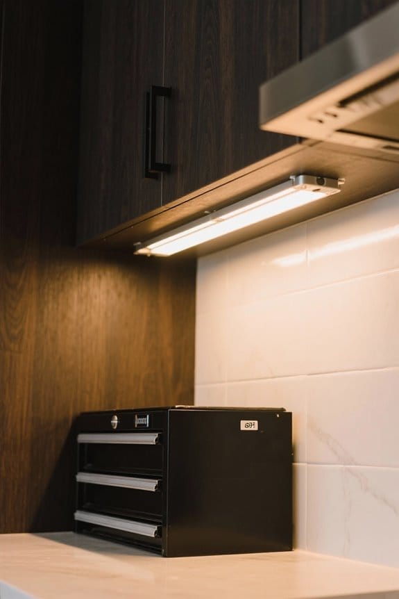 tool chest lighting options