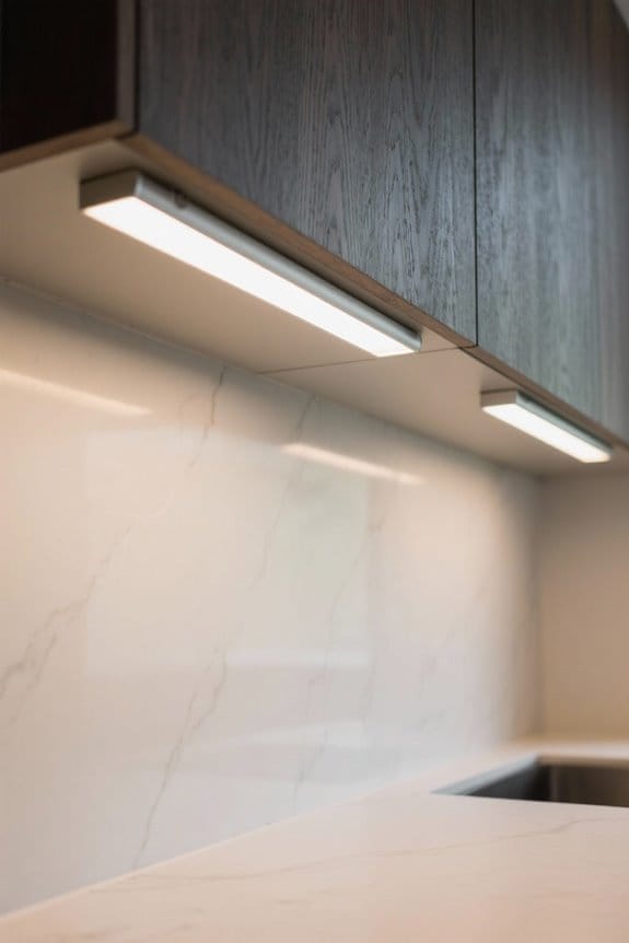 top cabinet lighting options