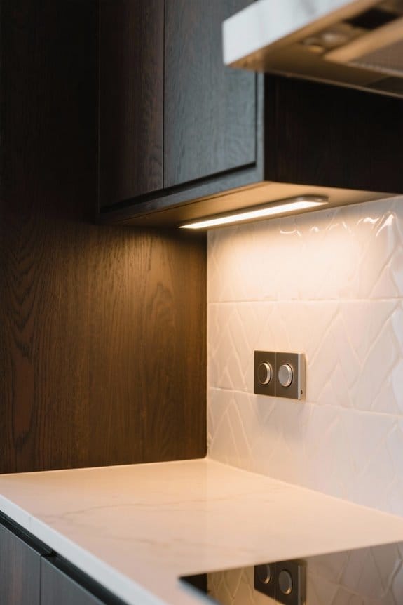 top push button lights