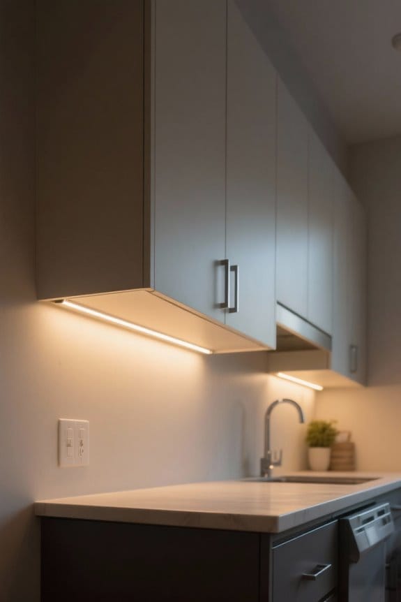 touch activated cabinet lights