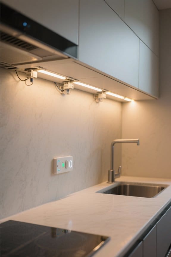 touch sensor led installation