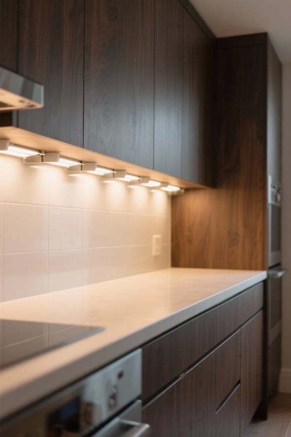 tunable white under cabinet lights