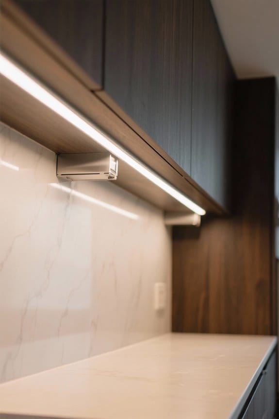 under cabinet cool lighting