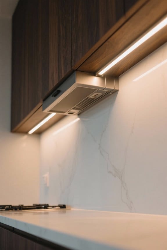 under cabinet kitchen lighting