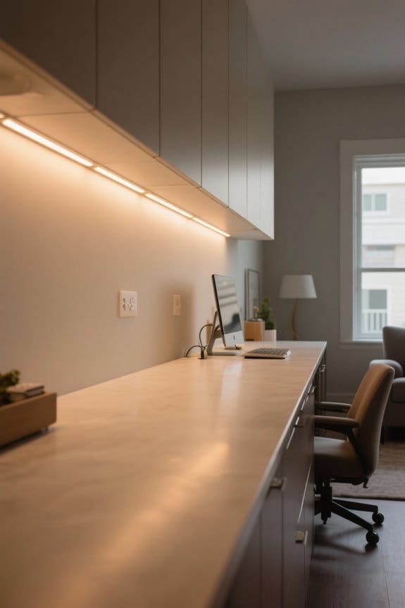 under cabinet led lighting options