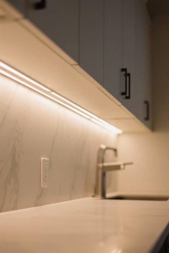 under cabinet lighting maintenance tips
