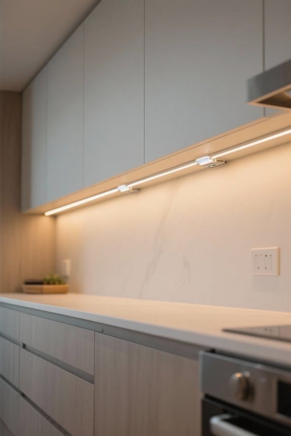 under cabinet lighting options
