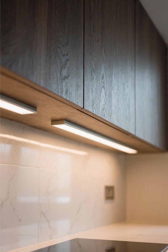 under cabinet lighting options