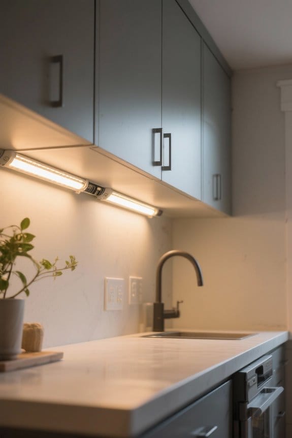 weatherproof cabinet light features